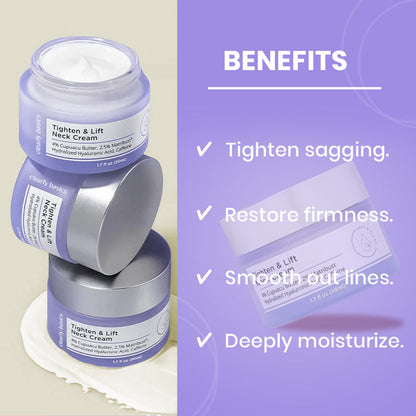 Premium Neck Firming & Lifting Cream | Anti-Wrinkle & Hydrating