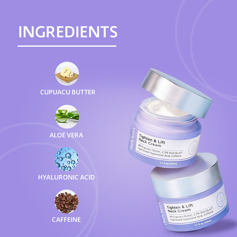 Premium Neck Firming & Lifting Cream | Anti-Wrinkle & Hydrating