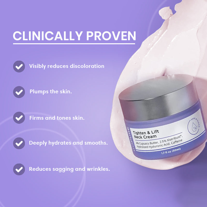 Premium Neck Firming & Lifting Cream | Anti-Wrinkle & Hydrating