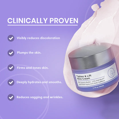 Premium Neck Firming & Lifting Cream | Anti-Wrinkle & Hydrating