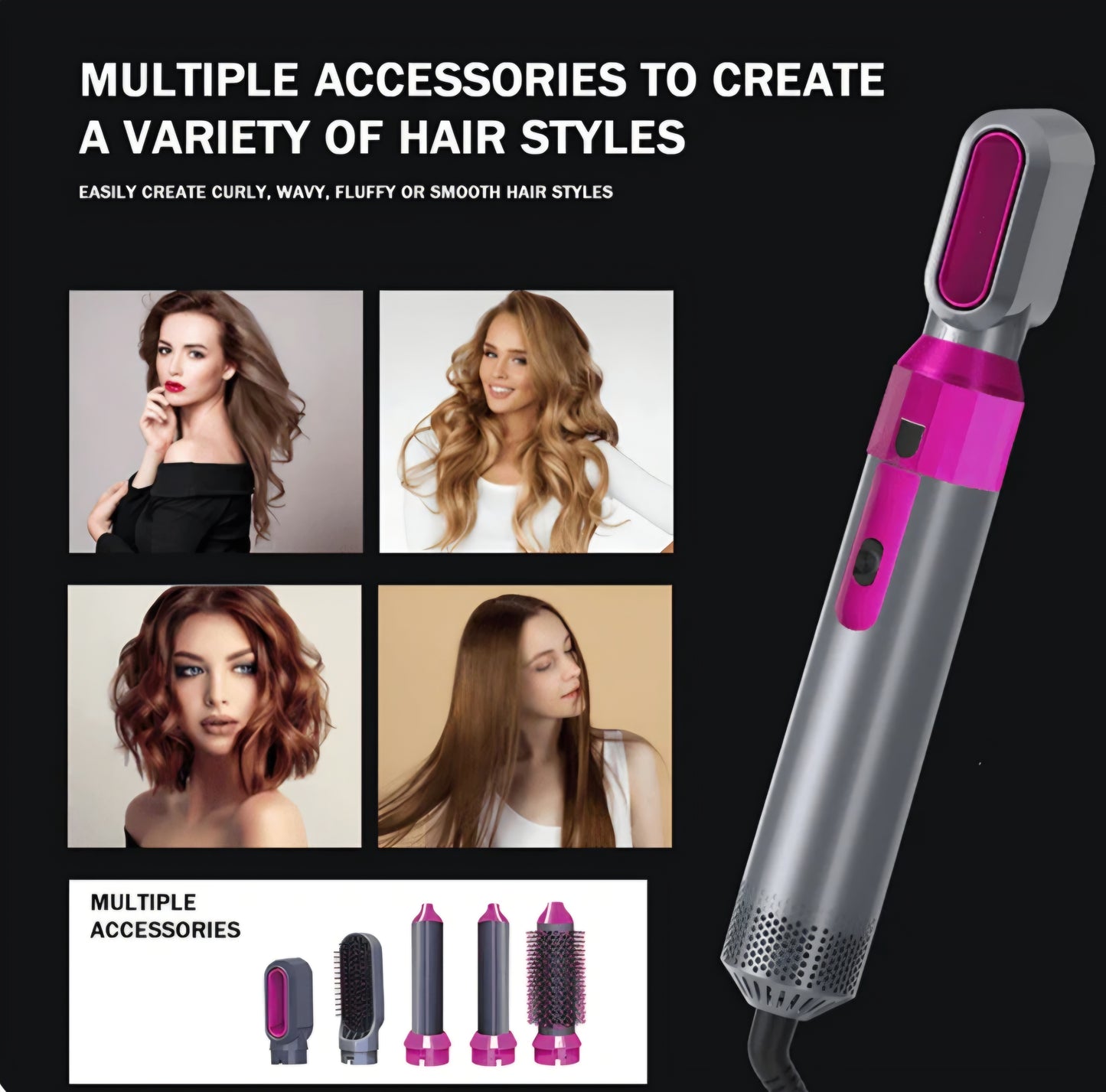 Hot Air Brush 5 in 1